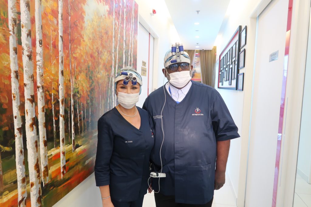 Dr inder and Dr kula at Hair Transplant Centre